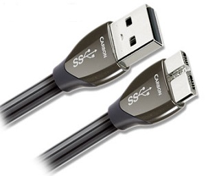 audioquest Carbon Type USB 3A-3 Micro Plug - Digital Audio Cables