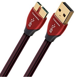 audioquest Cinnamon Type USB 3A-3 Micro Plug - Digital Audio Cables