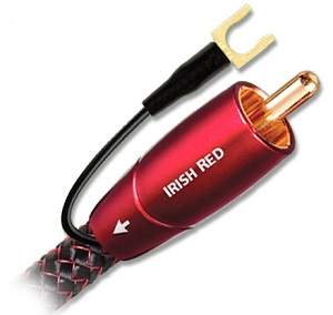 audioquest Irish Red Subwoofer Cable 