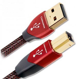 audioquest USB Cinnamon Type A-B Plug - Digital Audio Cables