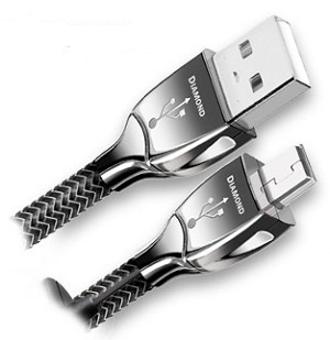audioquest USB Diamond Type A-B Plug - Digital Audio Cables