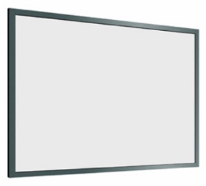 Beamax A-Series Projector Screen - Matt White & Black back