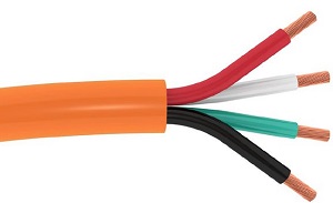 SCP 14 AWG 4-Core Speaker Cable 