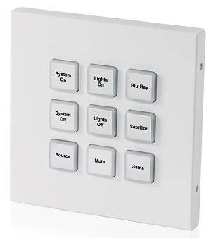 CYP CR-KP2 (CRKP2) 9 Button Wall-mount keypad Control System