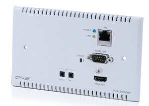 CYP PUV-1510RXWP (PUV1510RXWP) 5-Play HDBaseT™ Wall Plate Receiver