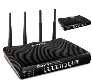 DrayTek Vigor, High performance dual-WAN router with SSL VPN and WLAN