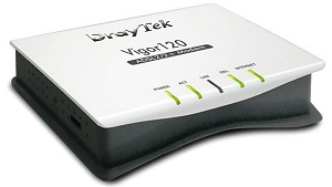 DrayTek Vigor 120 ADSL2+ - Ethernet Modem