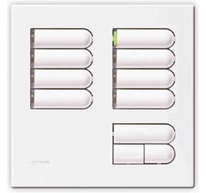 Lutron GRAFIK Eye EGRX-8S - European 8-Scene Selector