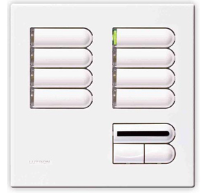 Lutron GRAFIK Eye EGRX-8S-IR - European 8-Scene Selector IR