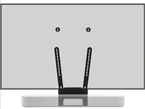 Flexson TV Mount Attachment for Sonos Beam