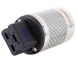 Furutech FI-52 NCF (FI52NCF) - Rhodium High End Performance Connector