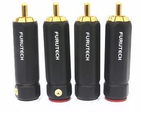 Furutech FP-110(G) (FP110G) Gold High Performance Audio RCA Connectors