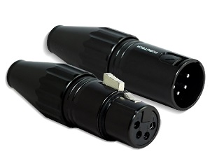 Furutech FP-705M(R) & FP-706F(R) 4 Pin Balanced XLR Connectors