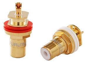 Furutech FP-900(G) (FP900G) Gold High End Performance RCA sockets