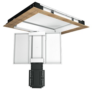 Future Automation CHRST TV Ceiling Hinge & Telescope with Swivel 