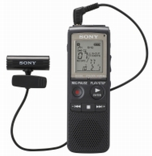 Sony ICD-PX820M (ICDPX820M) Digital Voice Recorder With Hands-Free Mic