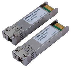 Luxul 10G-SM=SX-LC (10GSMSXLC) Singlemode Fiber Simplex SFP+ Module