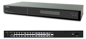 Luxul AMS-2624P (AMS2624P) 26 Port/24 PoE+ Gigabit Managed Switch