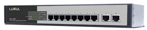 Luxul XMS-1010P (XMS1010P) - 10-Port Gigabit Ethernet Smart Switch