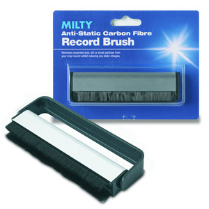 Milty Anti-Static Carbon Fibre Record Brush