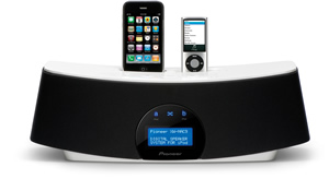 Pioneer XW-NAC3-K (XWNAC3K) Double iPod Speaker System