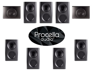 Procella Audio 7.2 System - Home Cinema Loudspeaker Package