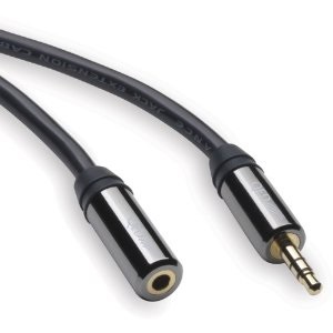 QED Performance 3.5mm Headphone Extension Cable 