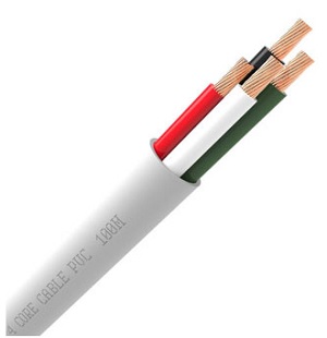 QED Professional QX16/4 White PVC Flame-Retardant Speaker Cable