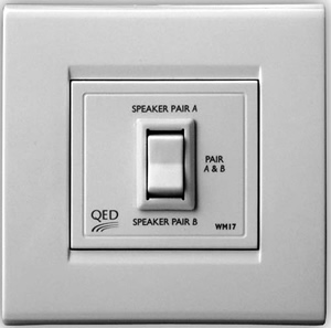 Qed Systemline WM17 2 Way Speaker Switch (Series) (SY2040)