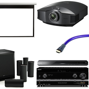 Full HD Projector Home Cinema System