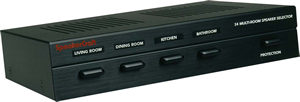 SpeakerCraft S4dc Four-Zone Speaker Switcher