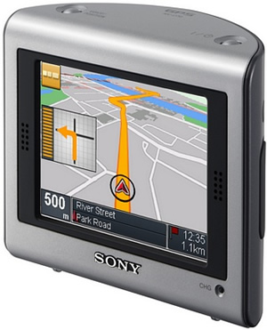 Sony NV-U70T (NVU70T) Portable Navigation System
