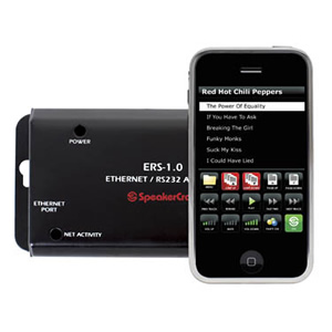 SpeakerCraft ERS-1.0 iPhone Interface