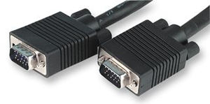 VGA Male Plug to Plug Cable 