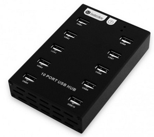 Systemline S7 10 Port USB Hub Mk2 (SN8021)