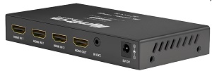 WyreStorm EXP-SW-0301 - 3:1 HD to HD Mini Auto Switcher with Remote