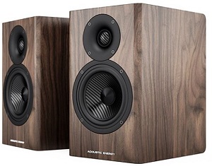 Acoustic Energy AE500 Stand Mount Speakers Walnut