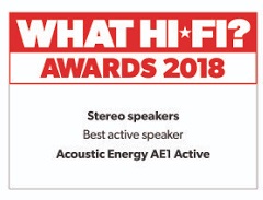 Acoustic Energy AE1 Active What HiFi Award