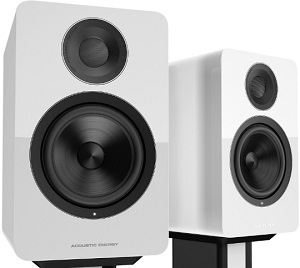 Acoustic Energy AE1 Active Stand Mount Speakers White