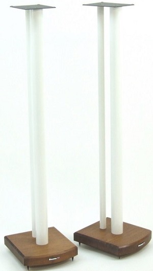 Atacama Moseco 10 Speaker Stands (Pair) White on dark