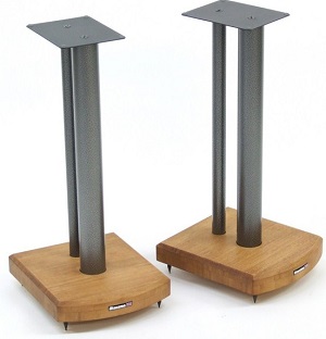 Atacama Moseco 5 Speaker Stands (Pair) silver on medium