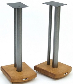 Atacama Moseco 6 Speaker Stands (Pair) Silver Med Bamboo