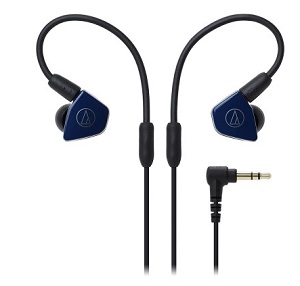 Audio-technica ATH-LS50iS (ATHLS50iS) Live-Sound In-Ear Headphones Navy