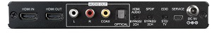 CYP AU-1H1DD-4K22 (AU1H1DD4K22) HDMI Audio De-Embedder back