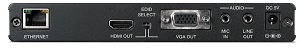 CYP IP-6000RX (IP6000RX) HDMI or VGA over IP Receiver with USB support back