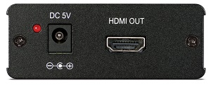 CYP PU-1107RX (PU1107RX) Pure digital HDMI over Single CAT6 Receiver back