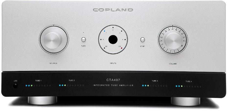 Copland CTA407 Integrated Tube Amplifier - Front