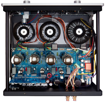 Copland CTA407 Integrated Tube Amplifier - Internal, Top View