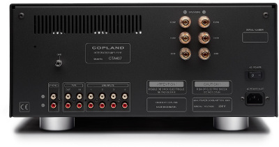 Copland CTA407 Integrated Tube Amplifier - Rear Connections