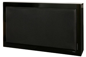 DLS Flat Sub 8.2 - On-Wall Active Subwoofer black